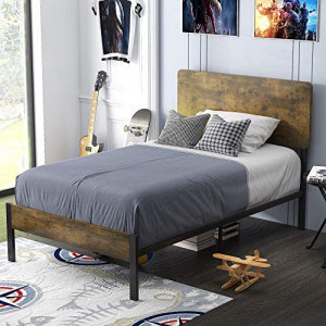 Twin Size Platform Bed Frame