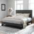 Full Size Platform Bed Frame with Fabric Full Size Platform Bed Frame with Fabric