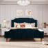 Queen Size Velvet Bed Frame