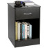 Black Nightstand with Drawers Black Nightstand with Drawers