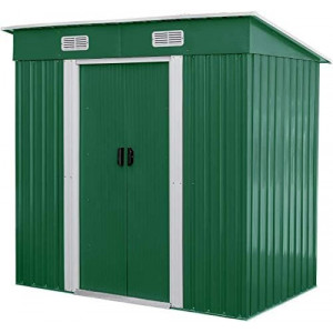 Metal Outdoor Storage Shed 6X3.5 FT