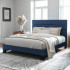 Full Size Platform Bed Frame with Fabric Full Size Platform Bed Frame with Fabric
