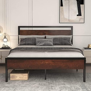 Full Size Platform Bed Frame
