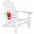 Adirondack Chair Weather Resistant with Cup Holder Adirondack Chair Weather Resistant with Cup Holder