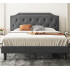 Upholstered Full Size Platform Bed Frame Upholstered Full Size Platform Bed Frame