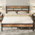 Queen Bed Frame with Headboard Queen Bed Frame with Headboard