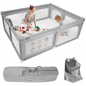  Baby Playpen 76.77x 61.02x26.77 inch