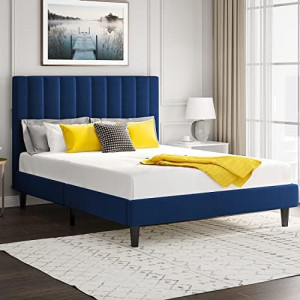 Full Size Vertical Channel Platform Bed Frame