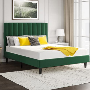 Full Size Vertical Channel Platform Bed Frame