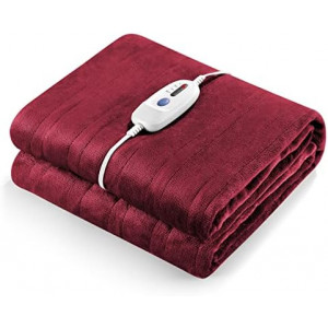 Electric Blanket Heated Throw Full Size 72