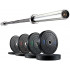 2 Inch Bumper Plates Set with 7-Foot Olympic Barbell 2 Inch Bumper Plates Set with 7-Foot Olympic Barbell