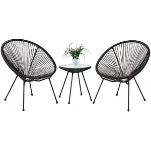 3-Piece Acapulco Patio Chair with Cover