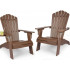 Oversized Adirondack Chairs Set of 2 Oversized Adirondack Chairs Set of 2