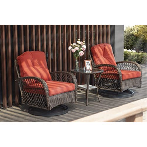 3 Pieces Patio Furniture Set