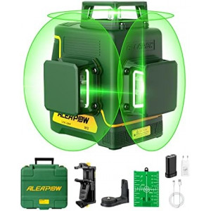  3D Laser Level, 147ft 3x360° Green Laser Level
