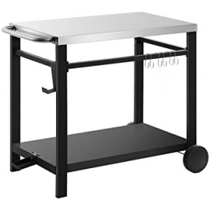 Double-Shelf Dining Cart