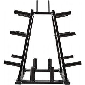 Olympic Weight Plate Rack Weight Plate Tree 2 inch for Weight Storage Free Weight Stand