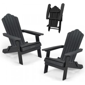 Folding Adirondack Chairs Set of 2