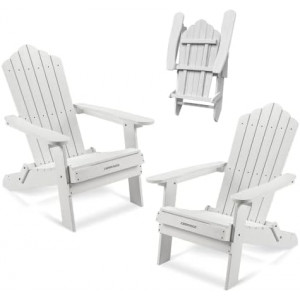 Folding Adirondack Chairs Set of 2