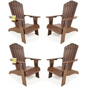 Oversized Adirondack Chairs Set of 4