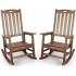 Patio Oversized Rocking Chair Set of 2 Patio Oversized Rocking Chair Set of 2