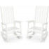 Patio Oversized Rocking Chair Set of 2 Patio Oversized Rocking Chair Set of 2