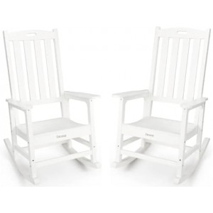 Patio Oversized Rocking Chair Set of 2