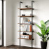 5 Tier Wall Mounted Bookshelf 5 Tier Wall Mounted Bookshelf