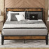 Queen Bed Frame with Headboard Queen Bed Frame with Headboard