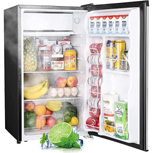 3.2 Cu.Ft Mini Fridge with Freezer