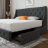 Queen Platform Upholstered Bed Frame with 4 Storage Queen Platform Upholstered Bed Frame with 4 Storage