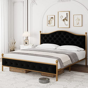 Queen Size Platform Bed Frame