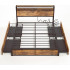 Full Size Bed Frame with Storage