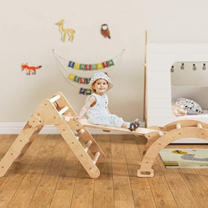 3 in 1 Wooden Climbing Toys for Toddlers