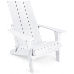 Cecarol Folding Adirondack Chair (1, Coffee)