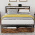 Queen Bed Frame with Storage Headboard Queen Bed Frame with Storage Headboard