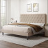 King Bed Frame with Adjustable Headboard King Bed Frame with Adjustable Headboard