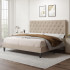 Queen Bed Frame with Adjustable Headboard Queen Bed Frame with Adjustable Headboard