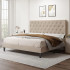 Queen Bed Frame with Adjustable Headboard Queen Bed Frame with Adjustable Headboard
