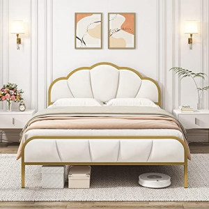 Full Upholstered Bed Frame
