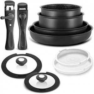 Induction Cookware Set 10 Pieces