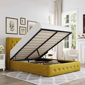 Full Size Lift Up Storage Bed