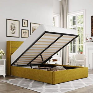 Queen Size Lift Up Storage Bed
