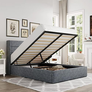 Full Size Lift Up Storage Bed