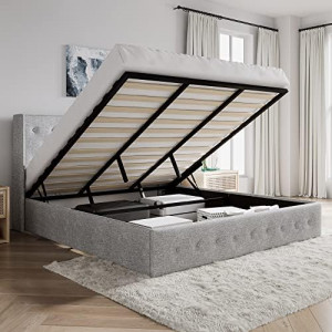 King Size Lift Up Storage Bed