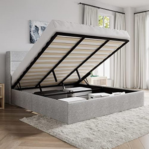 King Size Lift Up Storage Bed