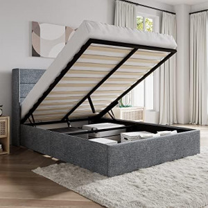 Full Size Lift Up Storage Bed
