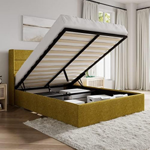 Queen Size Lift Up Storage Bed
