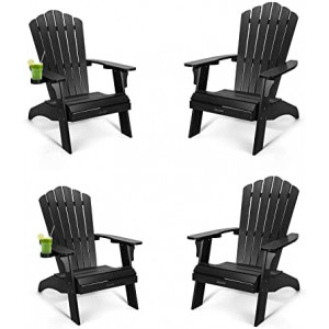 Oversized Adirondack Chairs Set of 4