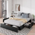 Queen Size Platform Bed Frame Queen Size Platform Bed Frame